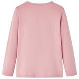 Vidaxl kindershirt met lange mouwen 116 lichtroze