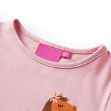 Vidaxl kindershirt met lange mouwen 140 lichtroze