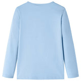 Vidaxl kindershirt met lange mouwen 140 lichtblauw