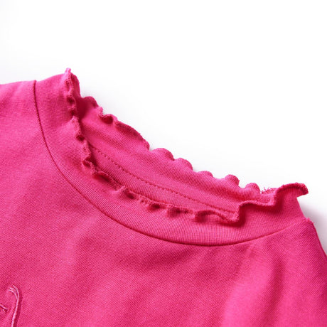 Vidaxl kindershirt met lange mouwen 116 felroze