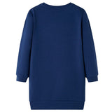 Vidaxl kinderjurk 104 marineblauw