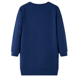 VidaXL Kinderjurk 140 marineblauw