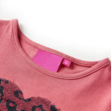 VidaXL Kindershirt met lange mouwen 116 oudroze