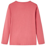 VidaXL Kindershirt met lange mouwen 140 oudroze