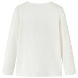 Vidaxl kindershirt met lange mouwen 104 ecru