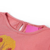 Vidaxl kindershirt met lange mouwen 128 oudroze