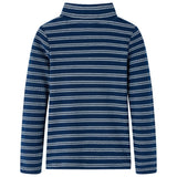 Vidaxl kindershirt met lange mouwen 140 marineblauw