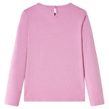 Vidaxl kindershirt met lange mouwen 116 rozebruin