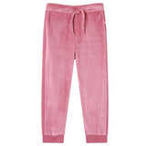 VidaXL Kinderjoggingbroek 140 frambooskleurig