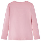 VidaXL Kindershirt met lange mouwen 116 lichtroze