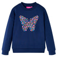 Vidaxl kindertrui 128 marineblauw