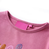 Vidaxl kindershirt met lange mouwen 104 frambozenkleur