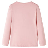 Vidaxl kindershirt met lange mouwen 104 lichtroze