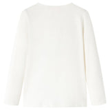 Vidaxl kindershirt met lange mouwen 104 ecru