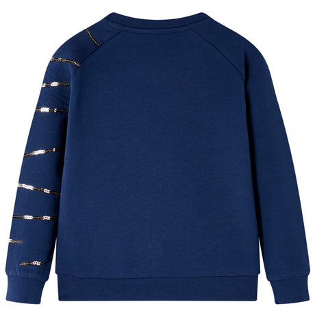 Vidaxl kindertrui 128 marineblauw