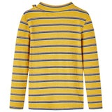 Vidaxl kindershirt met lange mouwen 140 okerkleurig
