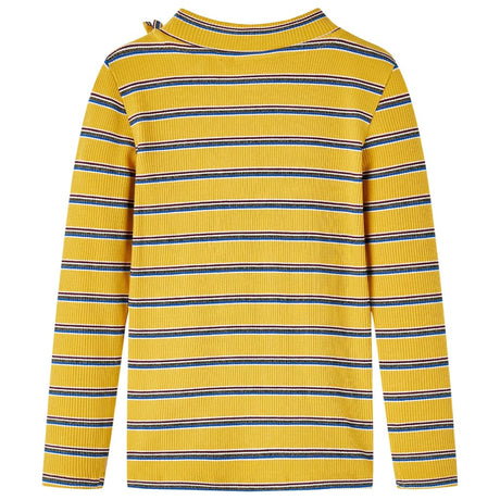 Vidaxl kindershirt met lange mouwen 140 okerkleurig