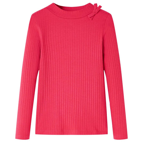 Vidaxl kindershirt met lange mouwen 104 felroze