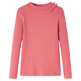 Vidaxl kindershirt met lange mouwen 92 oudroze