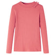 Vidaxl kindershirt met lange mouwen 104 oudroze