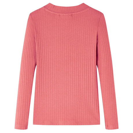 Vidaxl kindershirt met lange mouwen 128 oudroze