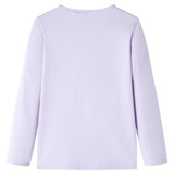 VidaXL Kindershirt met lange mouwen 116 lichtlila