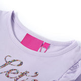 Vidaxl kindershirt met lange mouwen 128 lichtlila
