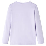 Vidaxl kindershirt met lange mouwen 140 lichtlila