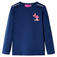 Vidaxl kindershirt met lange mouwen 116 marineblauw