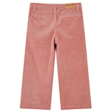 Vidaxl kinderbroek 116 ribfluweel oudroze