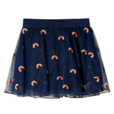VidaXL Kinderrokje met tule 104 marineblauw