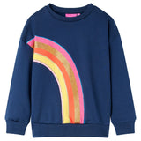 Vidaxl kindertrui 128 marineblauw