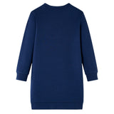 Vidaxl kinderjurk 104 marineblauw