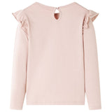Vidaxl kindershirt met lange mouwen 116 roze