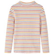 Vidaxl kindershirt met lange mouwen 104 gestreept ecru