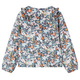 Vidaxl kindershirt met lange mouwen 104 donkerblauw