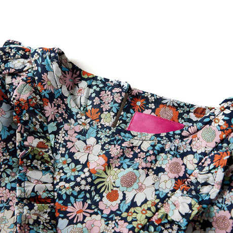 Vidaxl kindershirt met lange mouwen 104 donkerblauw