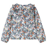 Vidaxl kindershirt met lange mouwen 128 donkerblauw