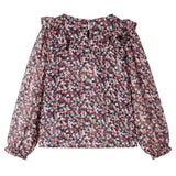 Vidaxl kindershirt met lange mouwen 128 donkerroze