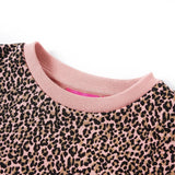 Vidaxl kinderjurk 104 middelroze