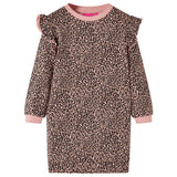 Vidaxl kinderjurk 116 middelroze