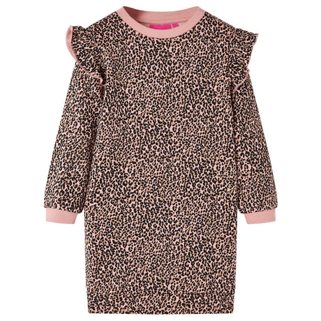 Vidaxl kinderjurk 116 middelroze