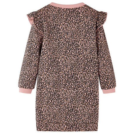 Vidaxl kinderjurk 116 middelroze