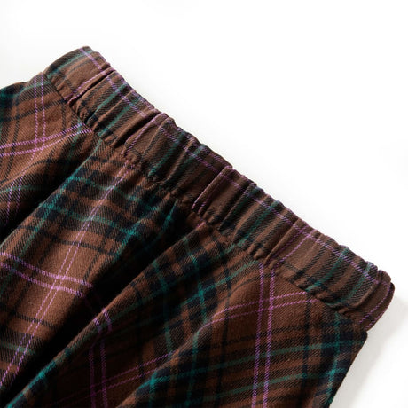 Vidaxl kinderrok 92 cognackleurig