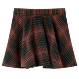 Vidaxl kinderrok 116 cognackleurig