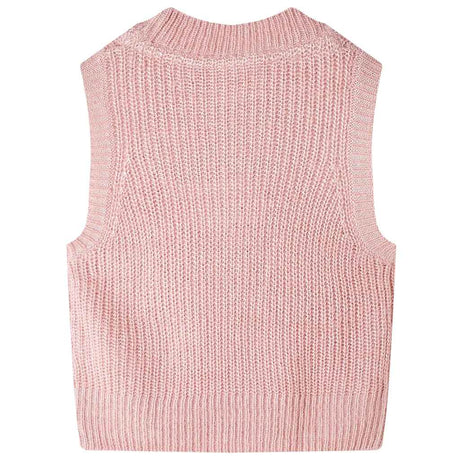 Vidaxl kinderspencer gebreid 92 lichtroze