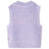 Vidaxl kinderspencer gebreid 92 lichtlila
