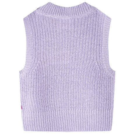 Vidaxl kinderspencer gebreid 104 lichtlila