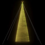 Vidaxl LED Weihnachtsbaum 1544 LEDs 500 cm warmes Weiß