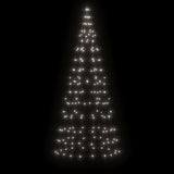 Vidaxl led-kerstboom 200 led's koud wit 180 cm